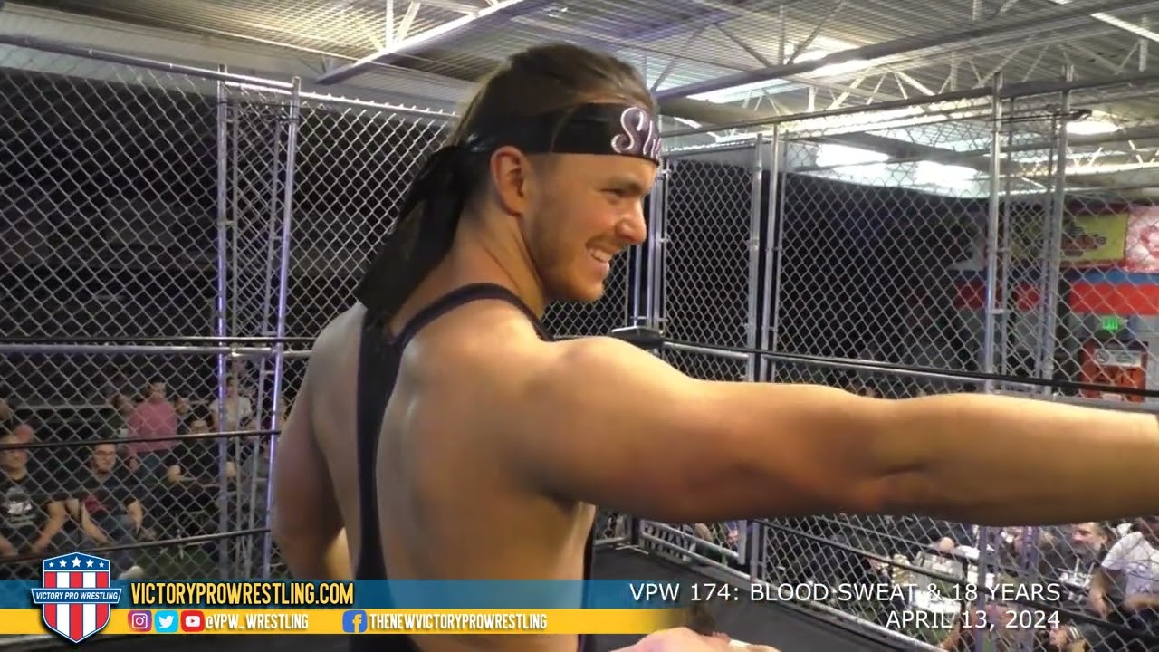 VPW 174   Steel Cage main event featuring Bryce Donovan vs Jack Tomlinson for the VPW Championship