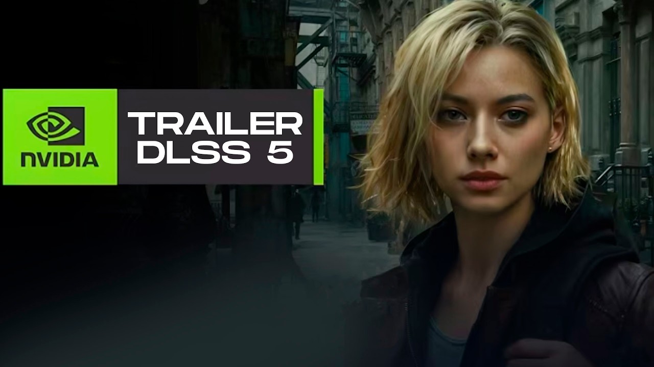 NOVO DLSS ANUNCIADO - DLSS 5 - TRAILER - PERSONAGENS DOS GAMES MAIS REALISTAS!!!!!!!!!!!