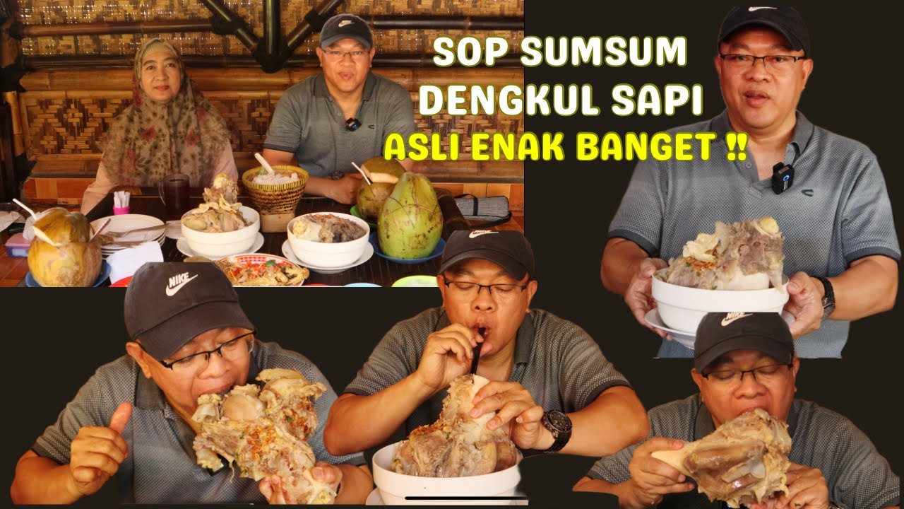 SOP SUMSUM DENGKUL SAPI, ASLI ENAK BANGET !!//KULINER BETAWI//BABE SADELI//NASUTO STREET FOOD
