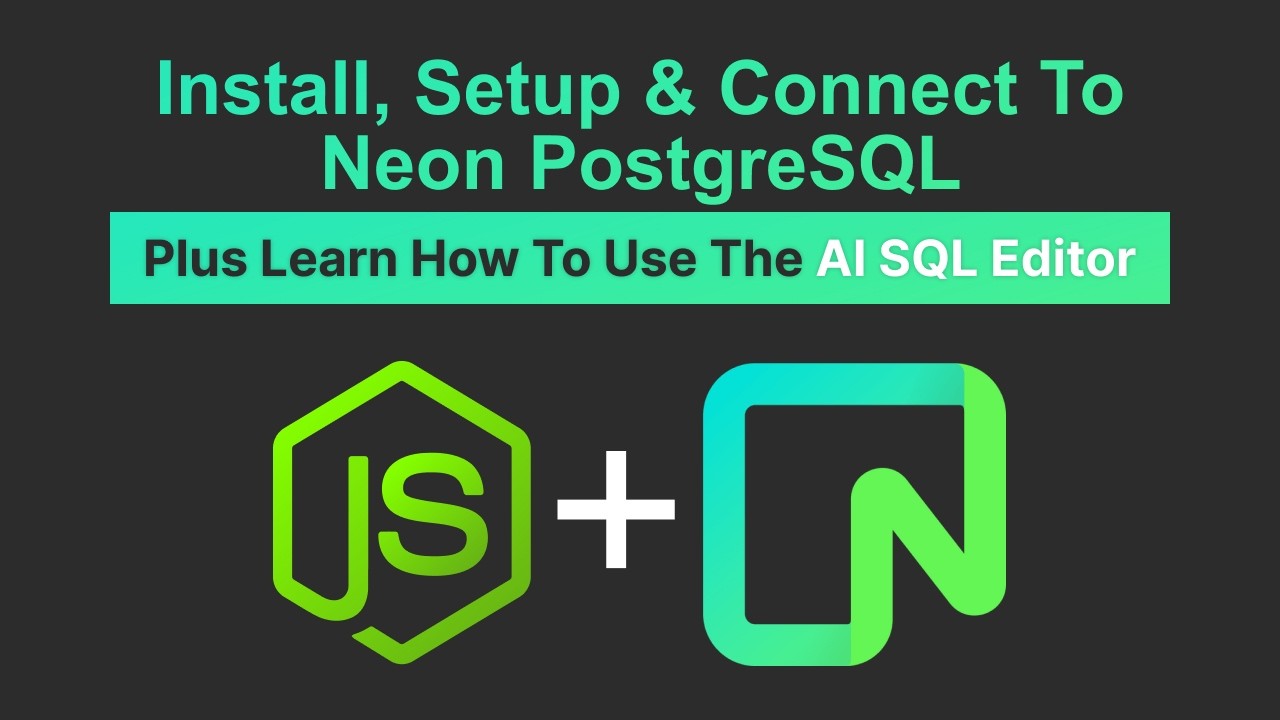 Как установить и подключиться к базе данных Neon PostgreSQL с помощью NodeJS