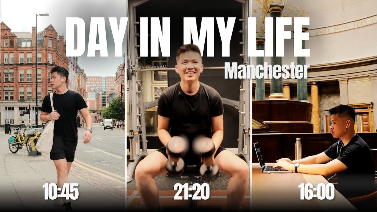 A PRODUCTIVE DAY IN MY LIFE IN MANCHESTER