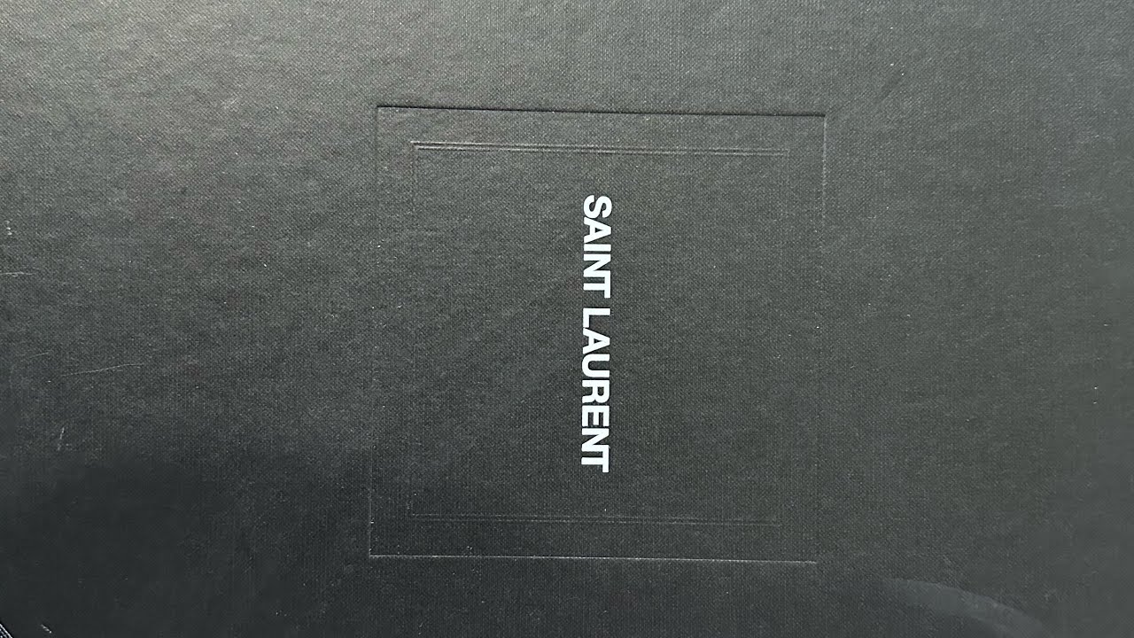 Unboxing Saint Laurent Wyatt Boots