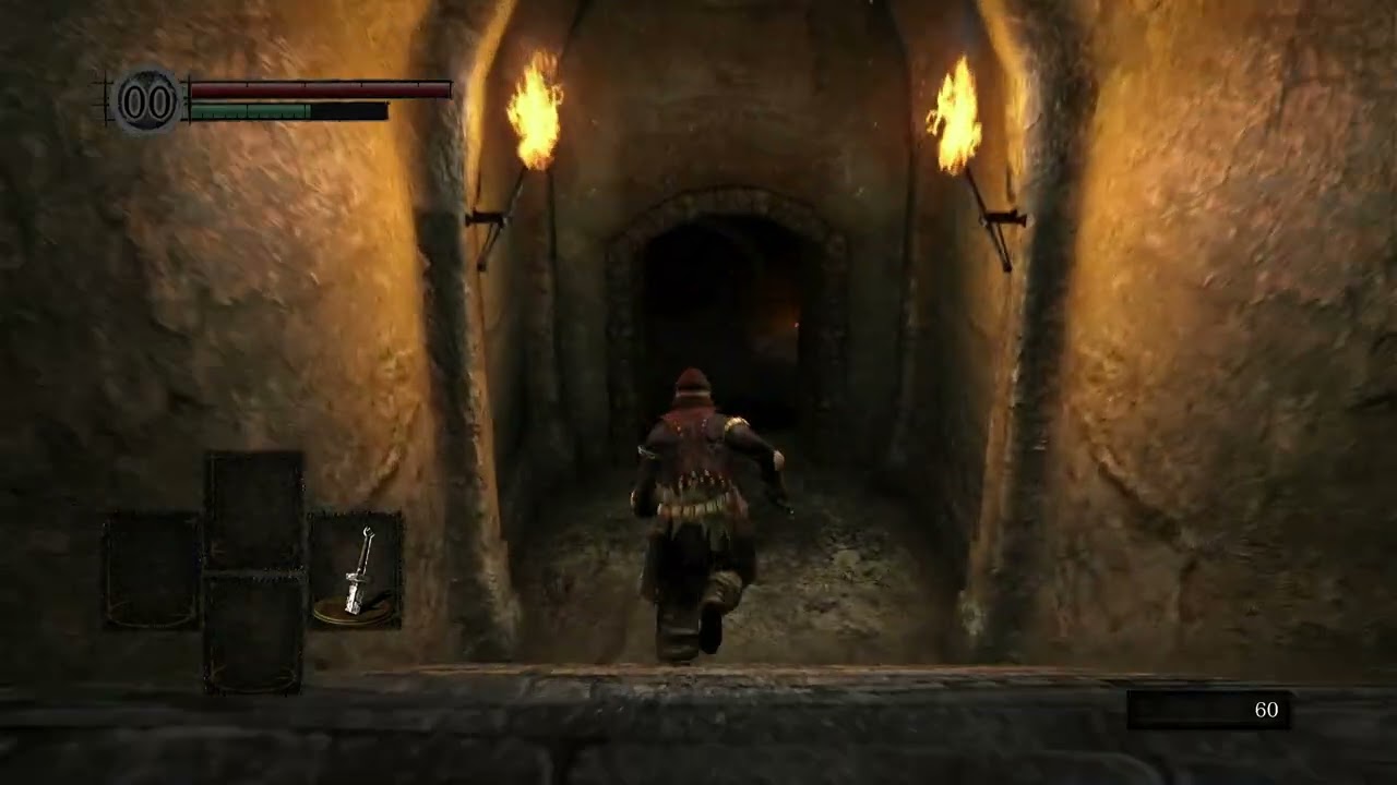 Dark Souls Remastered Longplay - Bandit Part 1 (Strength Only Level Up)