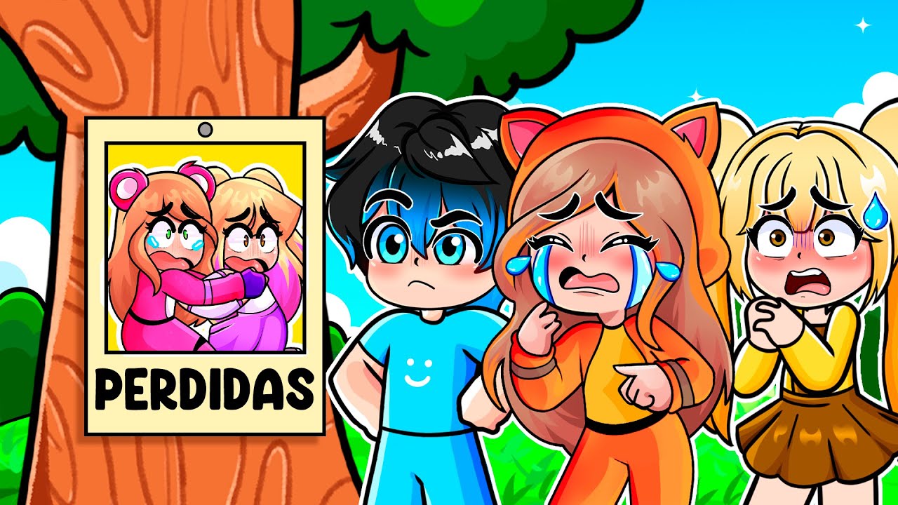 LYNA y ELA DESAPARECIERON en Roblox y MANDARINA y el TEAM las BUSCAN