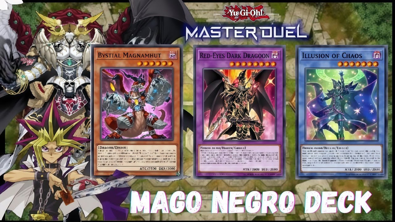 MAGO NEGRO DECK | YU-GI-OH MASTER DUEL