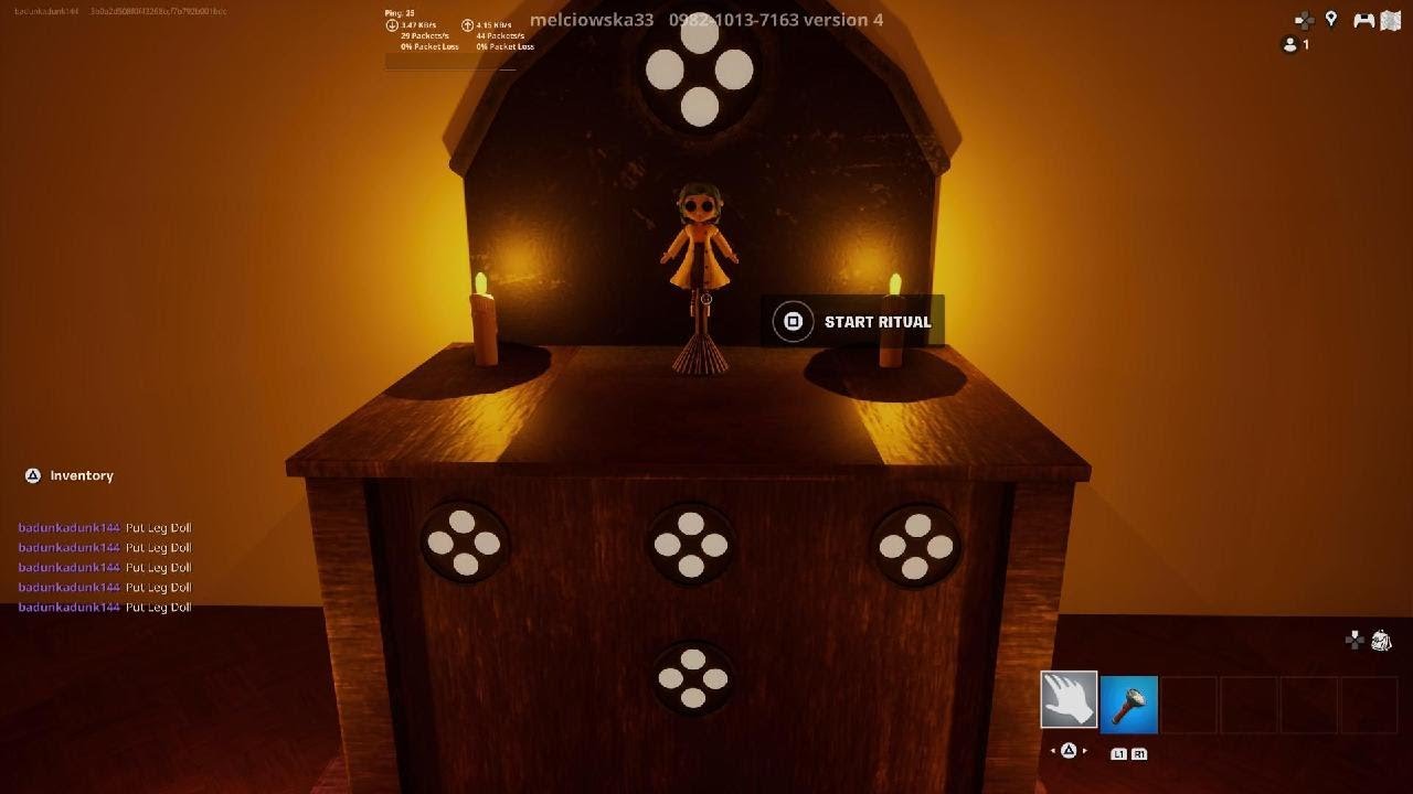 Fortnite Creative: Escape Coraline OLD Ending 2 Item Locations