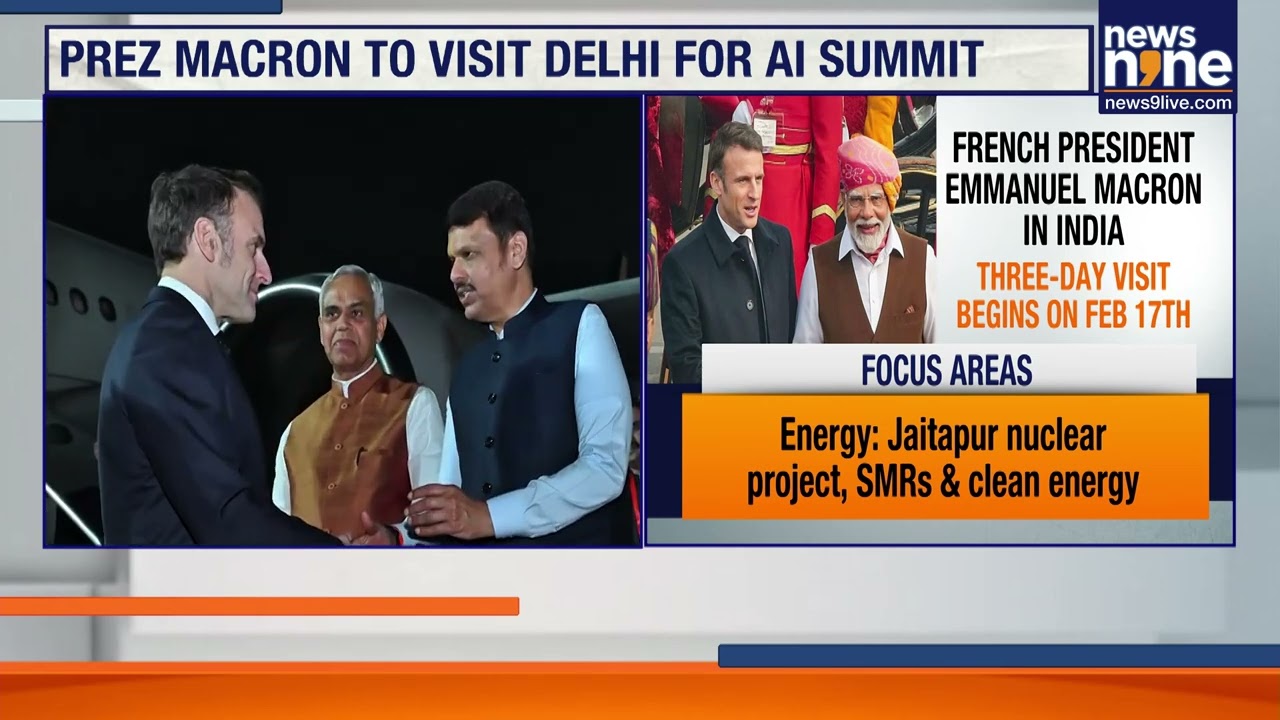 PM Modi Meets Macron in Mumbai: India-France Year of Innovation 2026 Launched