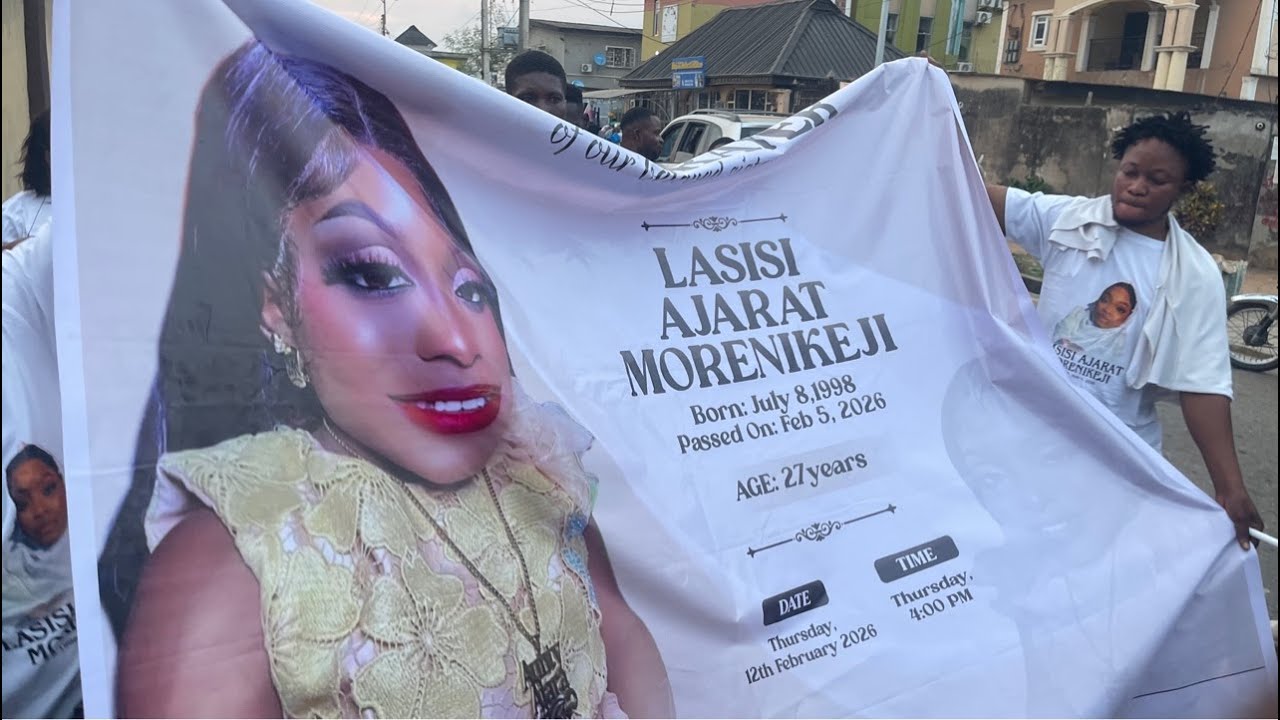 LIVE: CANDLE LIGHT  PROCESSION OF LATE ACTRESS AUNTY AJARA