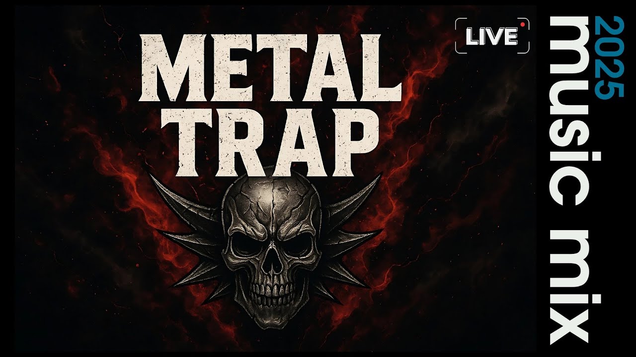 💀1 HOUR STUDIO-QUALITY METAL TRAP 2025🎸Dark Cinematic Aggression