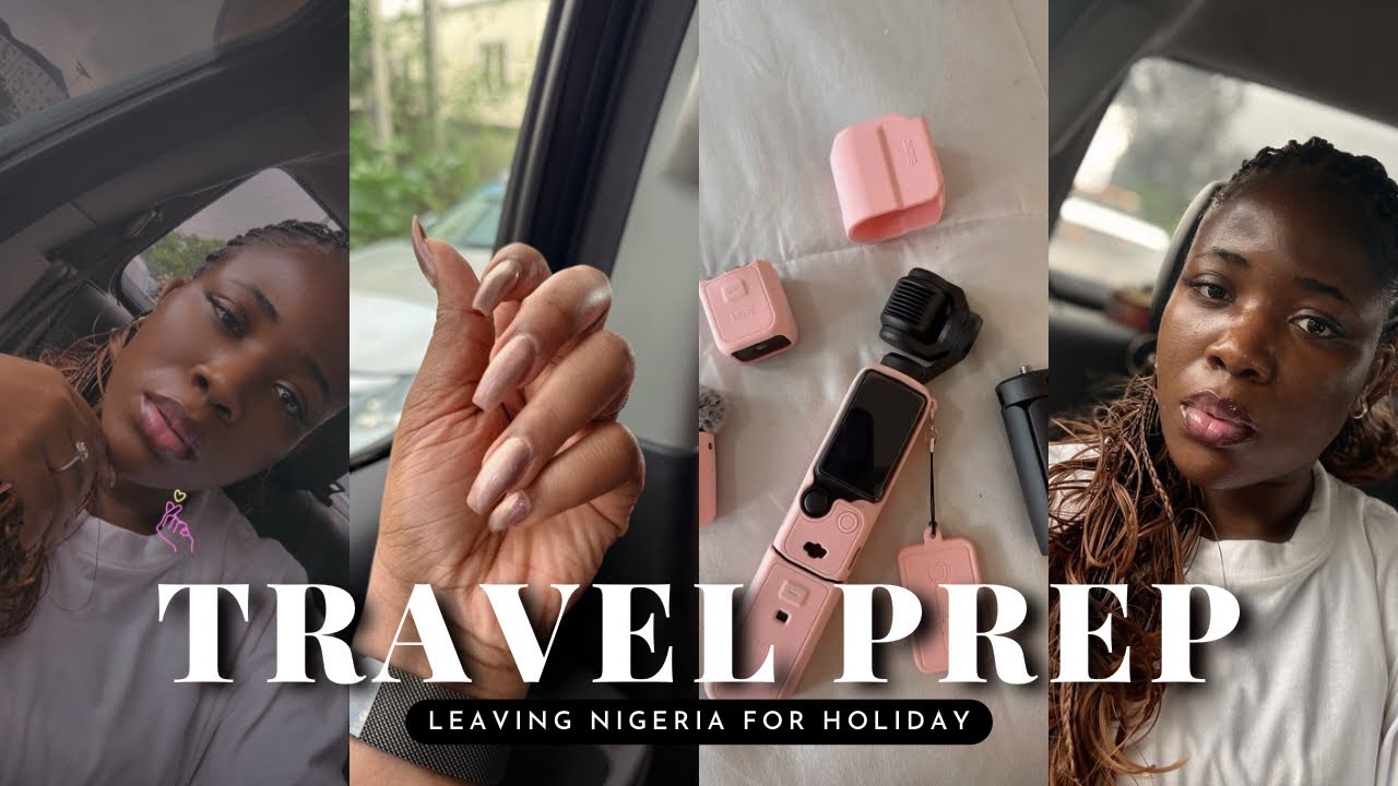 VLOG: TRAVEL PREP | GETTING MY HAIR DONE | FACIALS | NAILS AND MORE | A WEEK IN MY LIFE