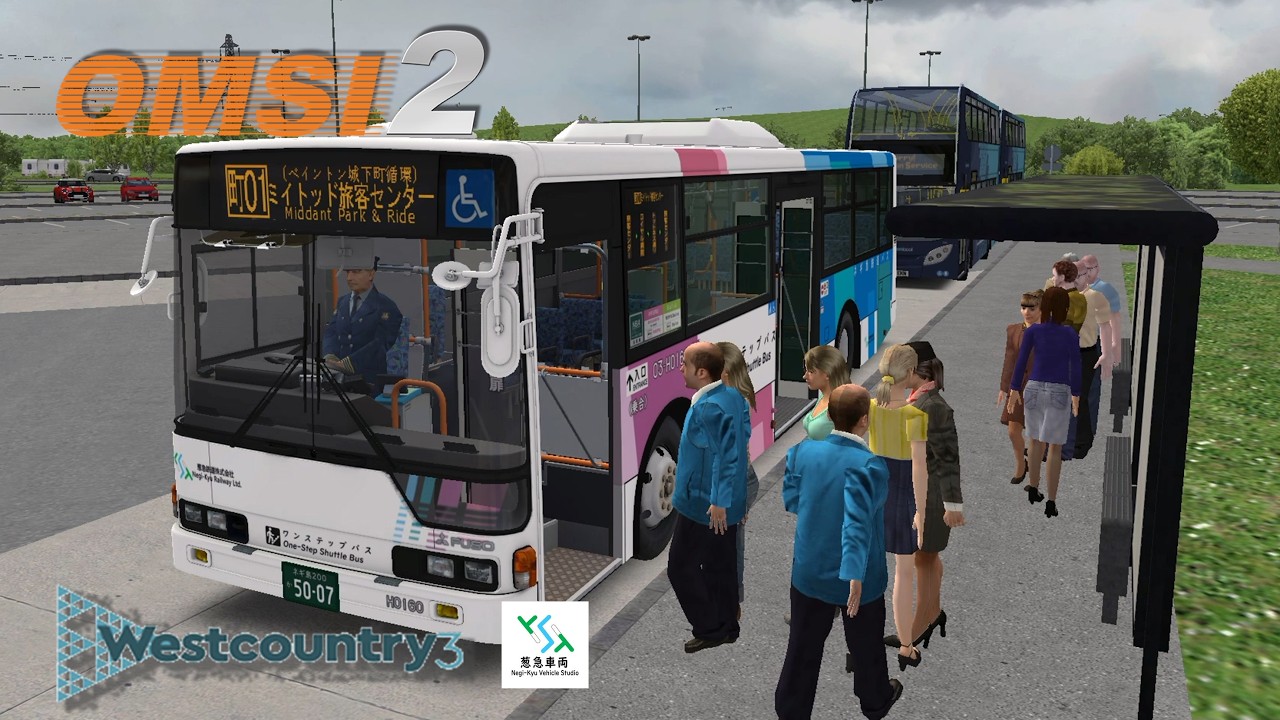 OMSI2 | West Country | South Devon Bought Mitsubishis (Not Really) | Route 100 🔁 Middant Park & Ride