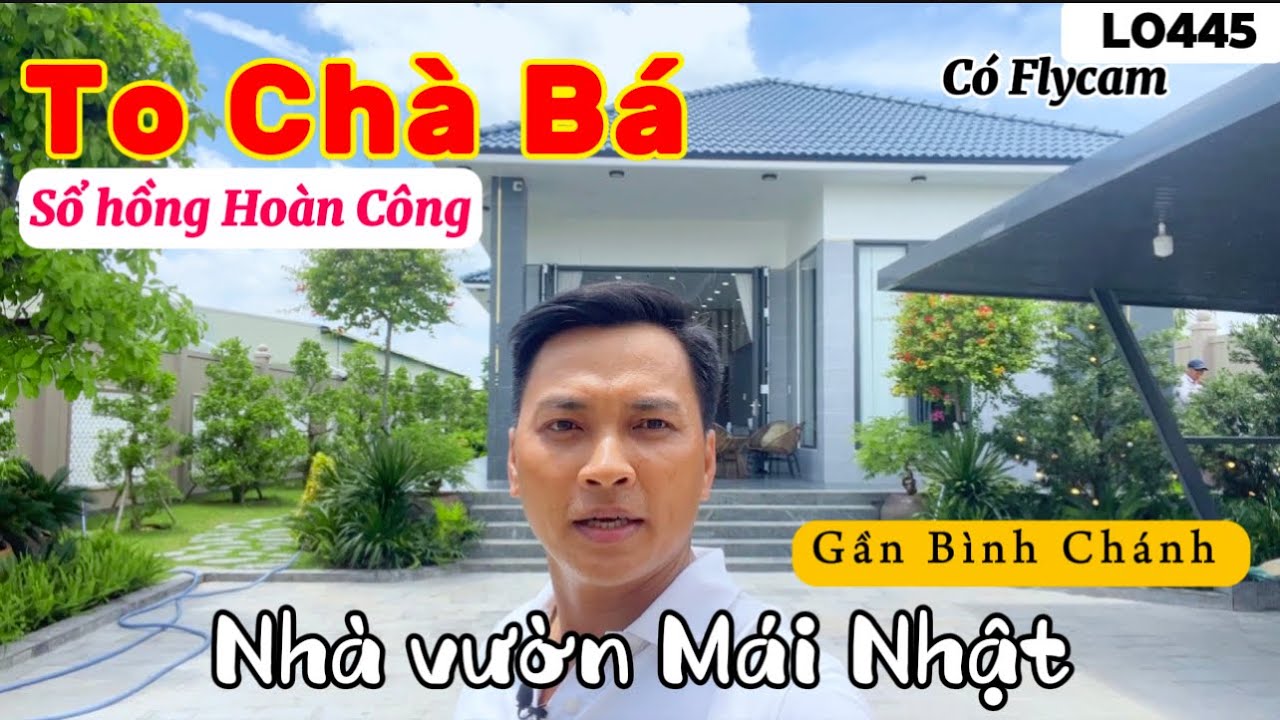 (Đã bán) Nhà Vườn Mái Nhật | Nhà Vườn Bình Chánh | Nhà Vườn Long An | Nhà vườn đẹp | Nhà vườn 365