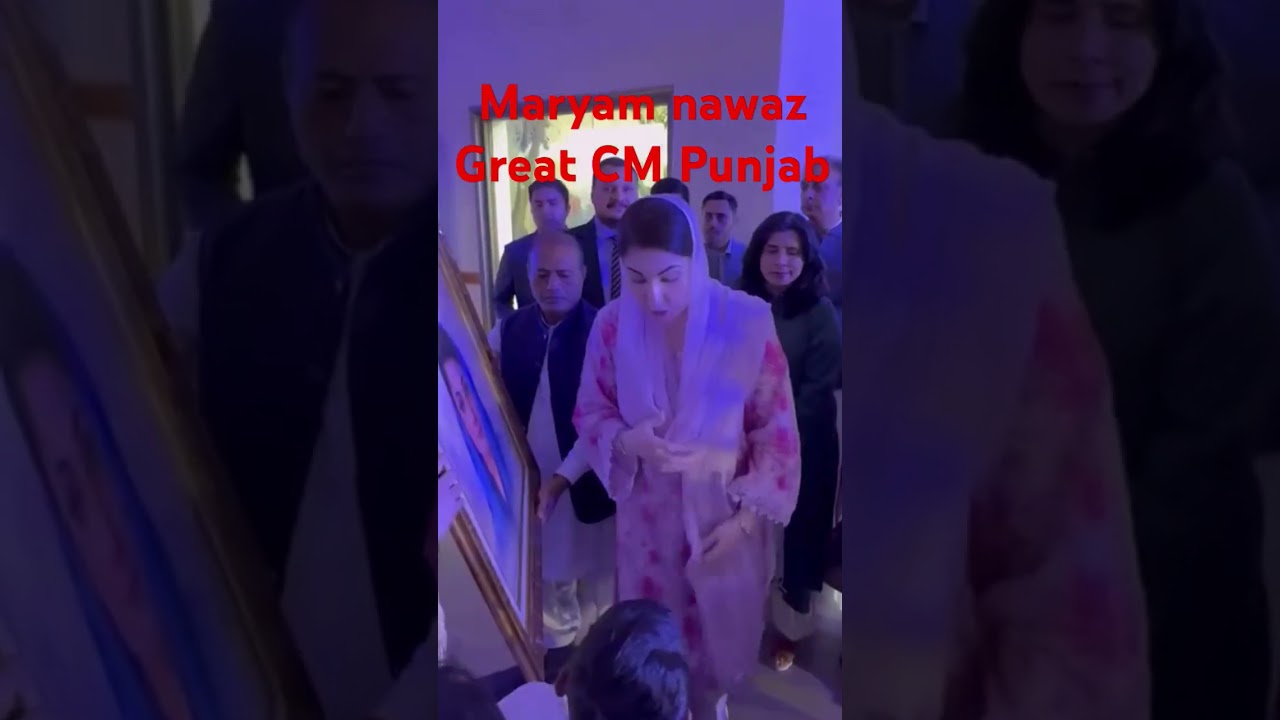 CM Punjab Good government By Maryam Nawaz