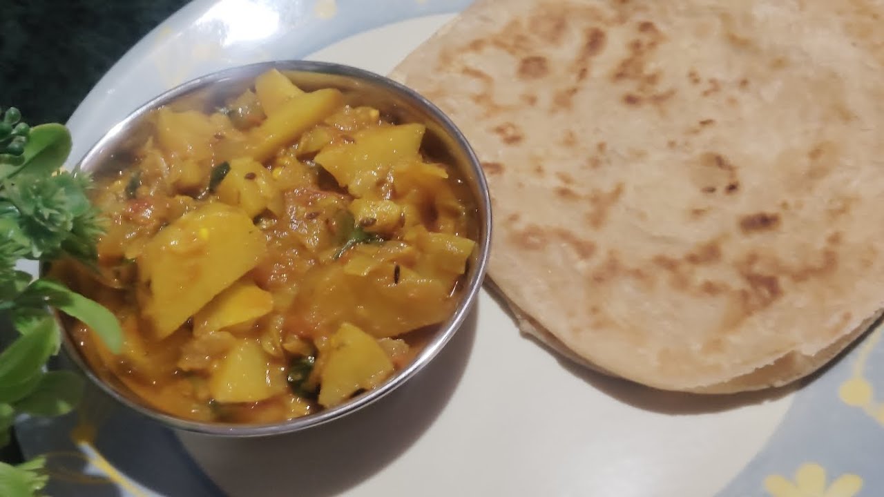 आलू टमाटर की सब्जी और पराठा | Aloo Tamatar ki Sabji or Paratha! 