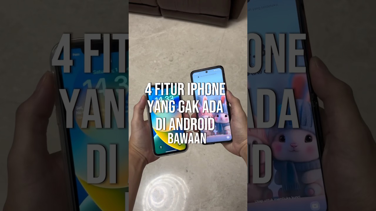 Fitur iPhone yang ga ada di Android (bawaan)!🤭 iPhone vs Android!#iphone #android #iphonevsandroid