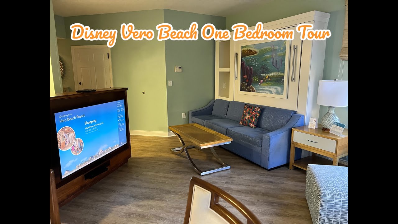 Disney's Vero Beach Resort One-Bedroom Villa Room Tour | Full Room Review