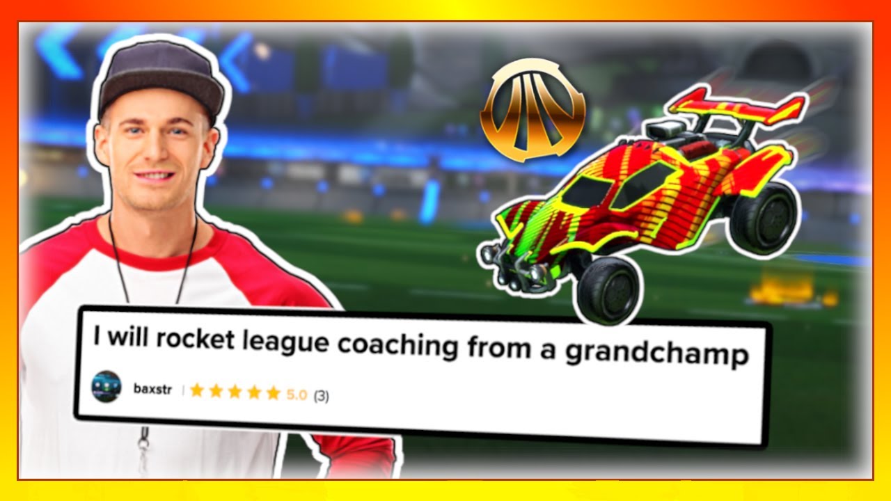 Я нанял тренера Rocket League на Fiverr, а затем вызвал его на игру 1 на 1