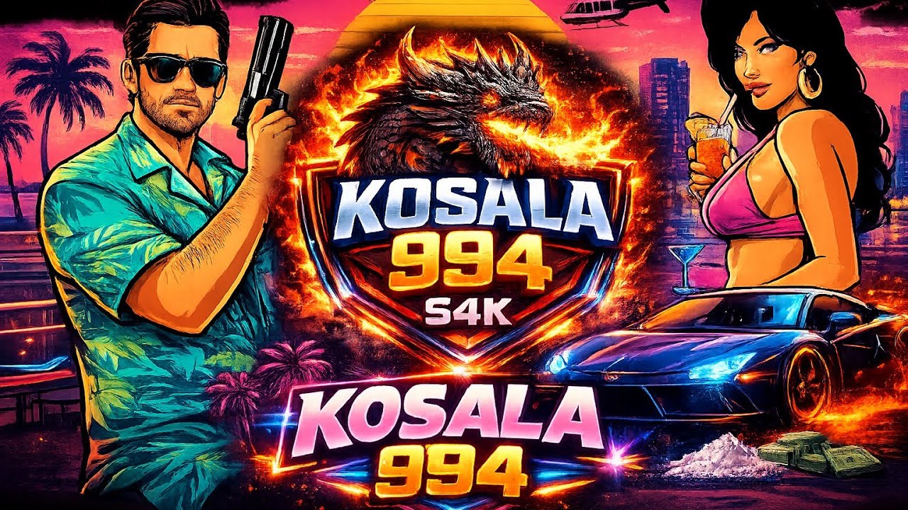 Kosala 994 is live! 🛑 GTA: Vice City 🛑