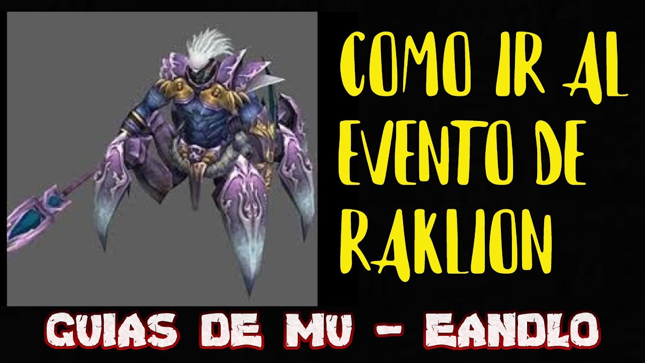 Como Ir Al Evento De Raklion - Selupan