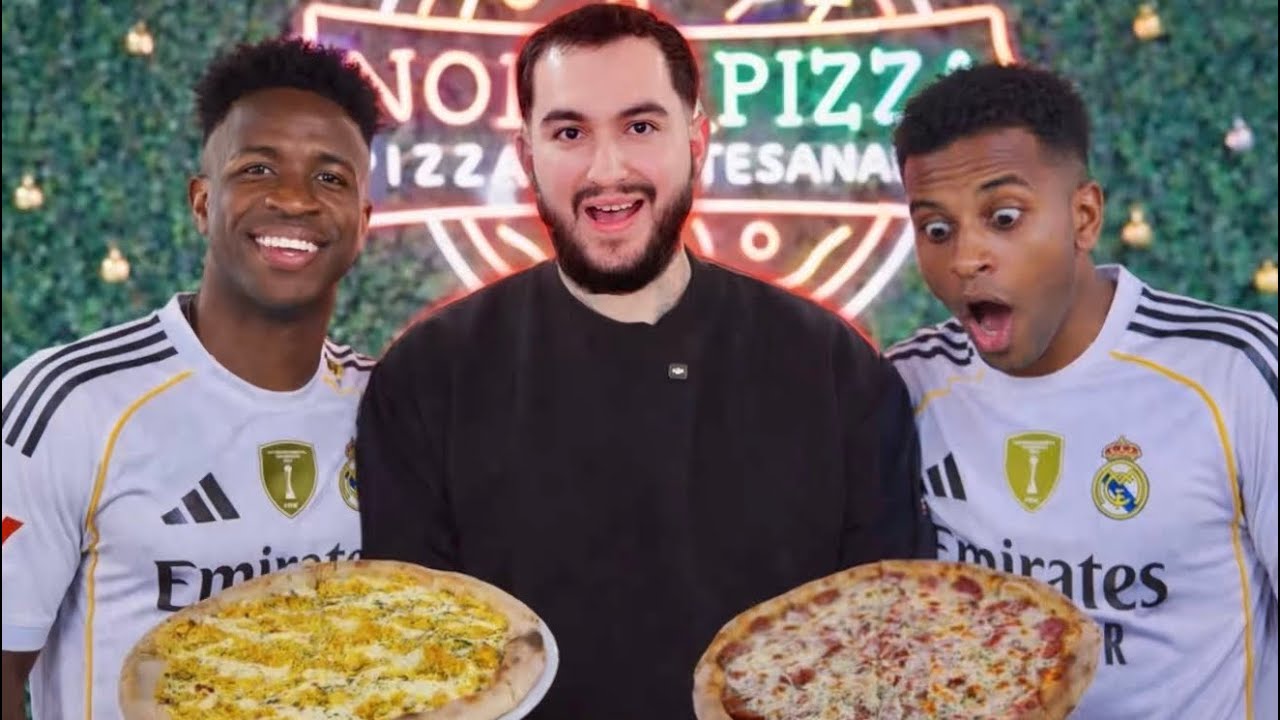 😱 Nossapizza, la pizzería brasileña donde han comido Vinicius Jr, Militao, Casemiro y Rodrygo ⚽🍕