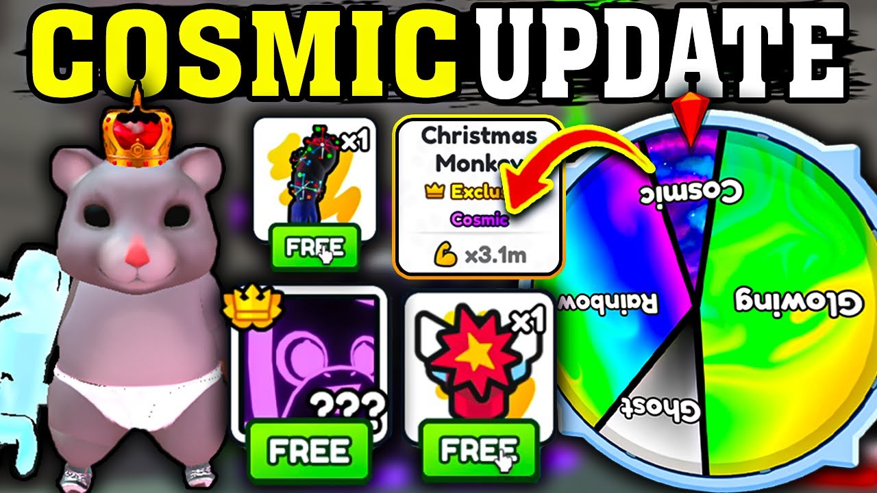 NEW COSMIC UPDATE WITH New MUTATE Power In Arm Wrestling Simulator (Roblox)!