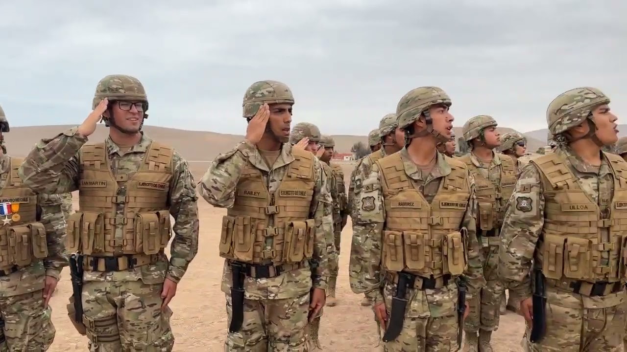 ⚔️ Entrega de Armas de los Soldados Conscriptos de la Guarnición de #Arica y Parinacota.