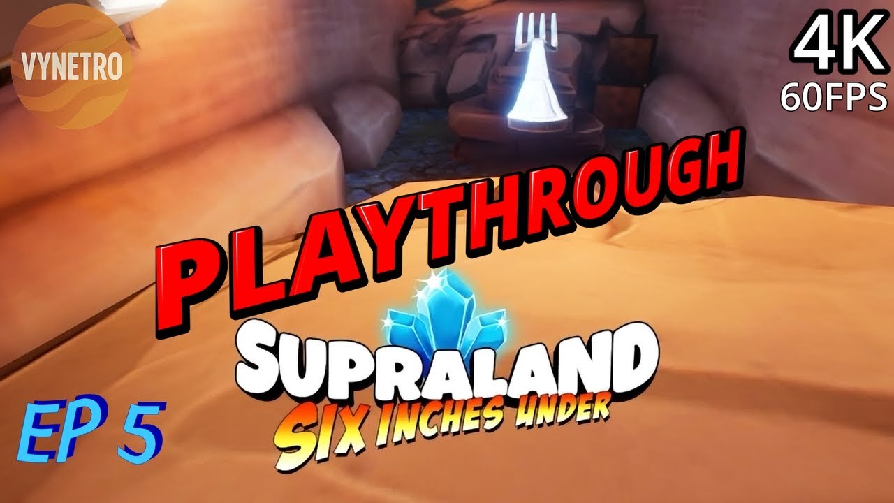 Supraland Six Inches Under, часть 5: Головоломка с золотым самородком, Защищенный монстр и улучше...