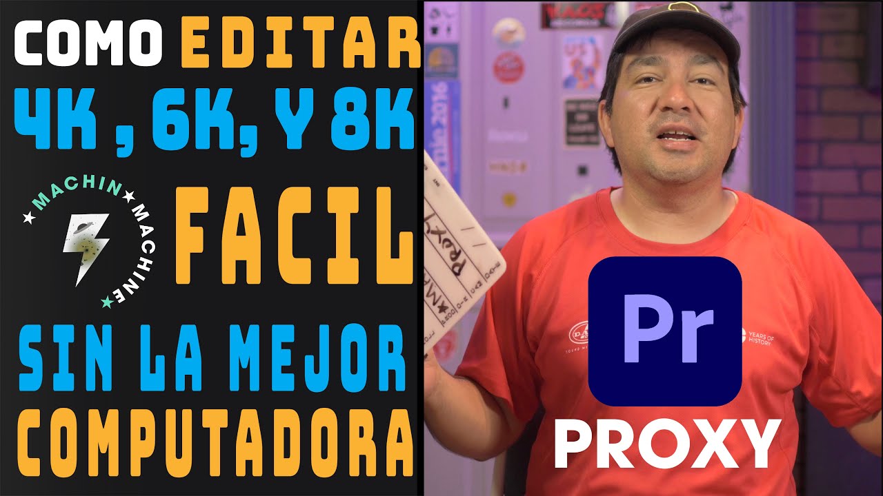 Como editar videos de 4K 6K y 8K usando Proxies - Edita Mas FACIL con esta técnica.