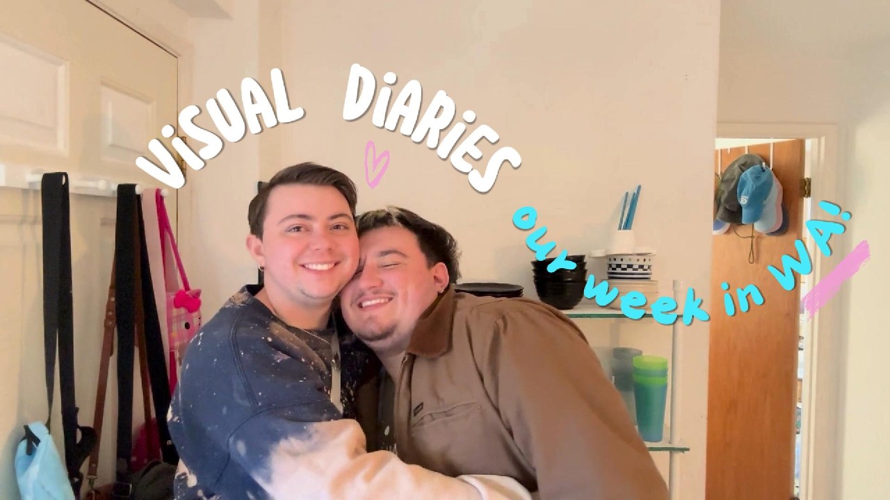 Visual Diaries of a Trans-masc couple 🏳️‍⚧️ our week in Washington!