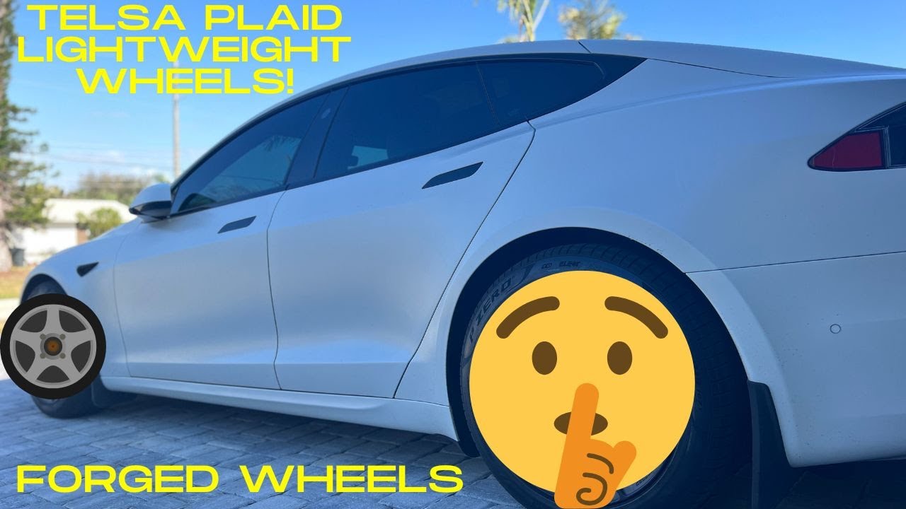 NEW LIGHTWEIGHT forged wheels for the Tesla Plaid - How much lighter?