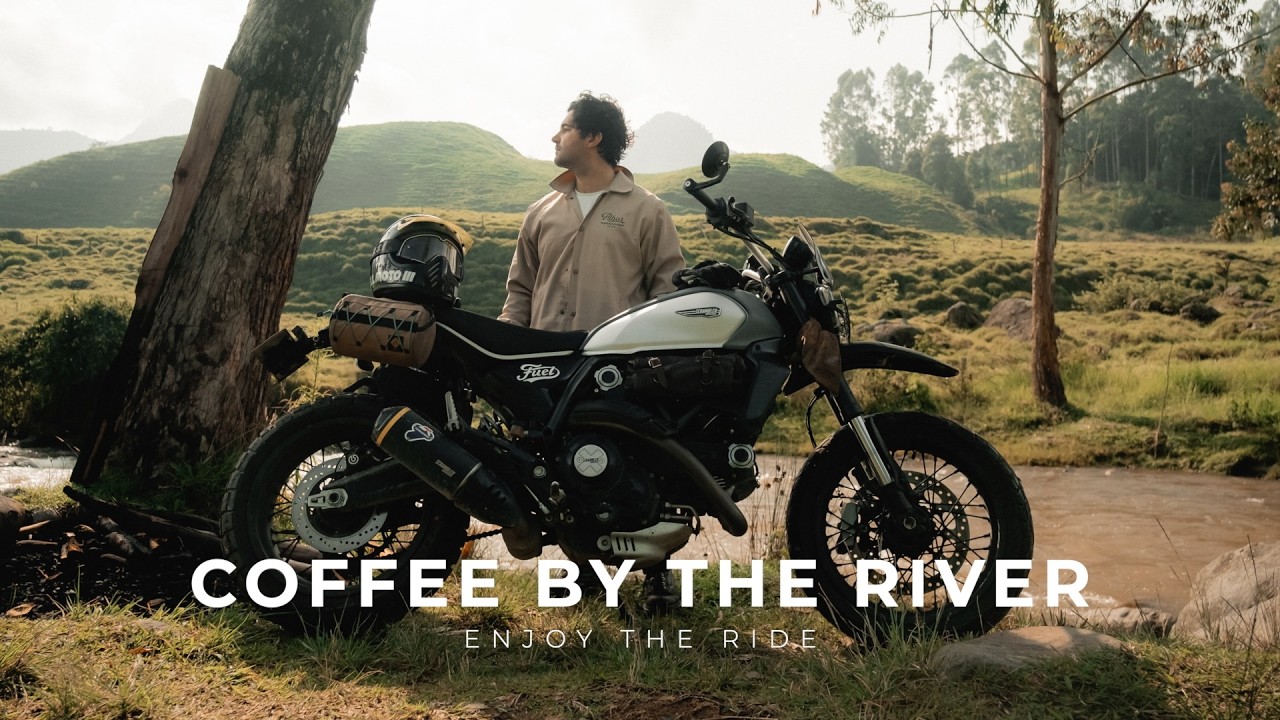 Coffee by the river / Scrambler Ducati