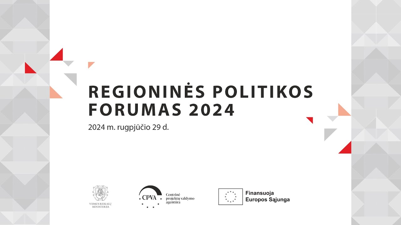Regioninės politikos forumas 2024