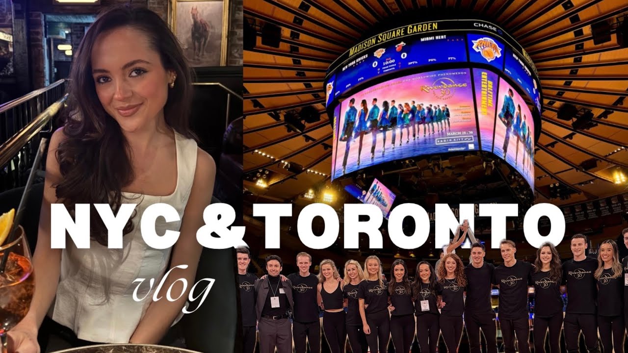 24 hours in NYC, performing on GMA & at Madison Square Gardens & a week in Toronto