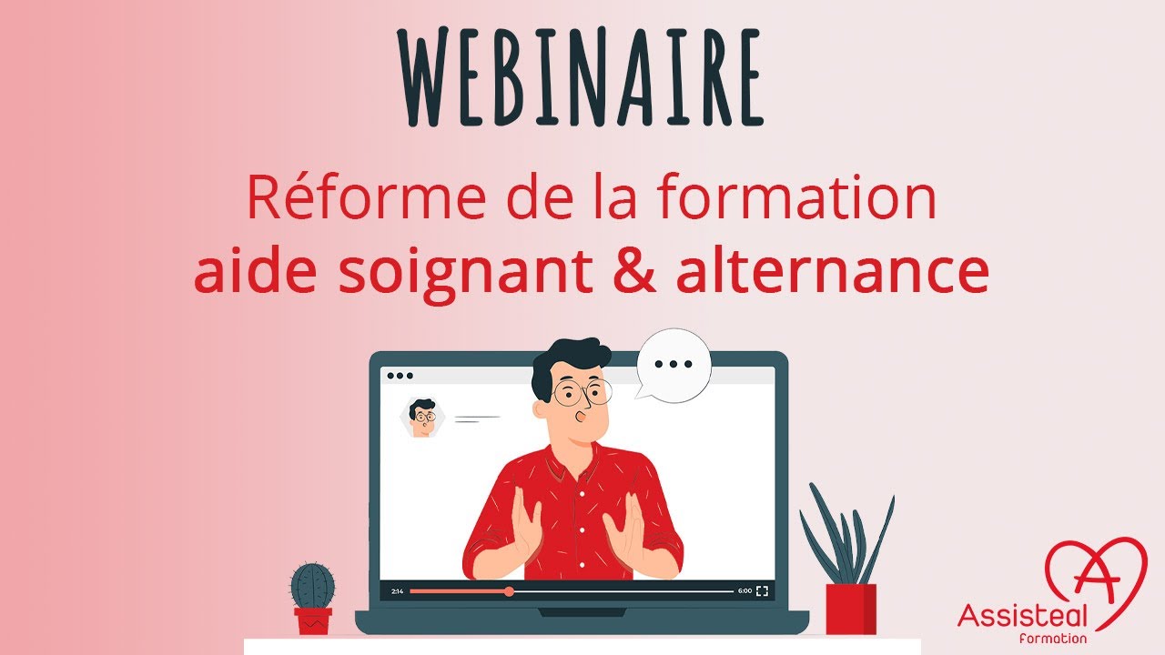 [WEBINAIRE] : Réforme de la formation aide soignant & alternance