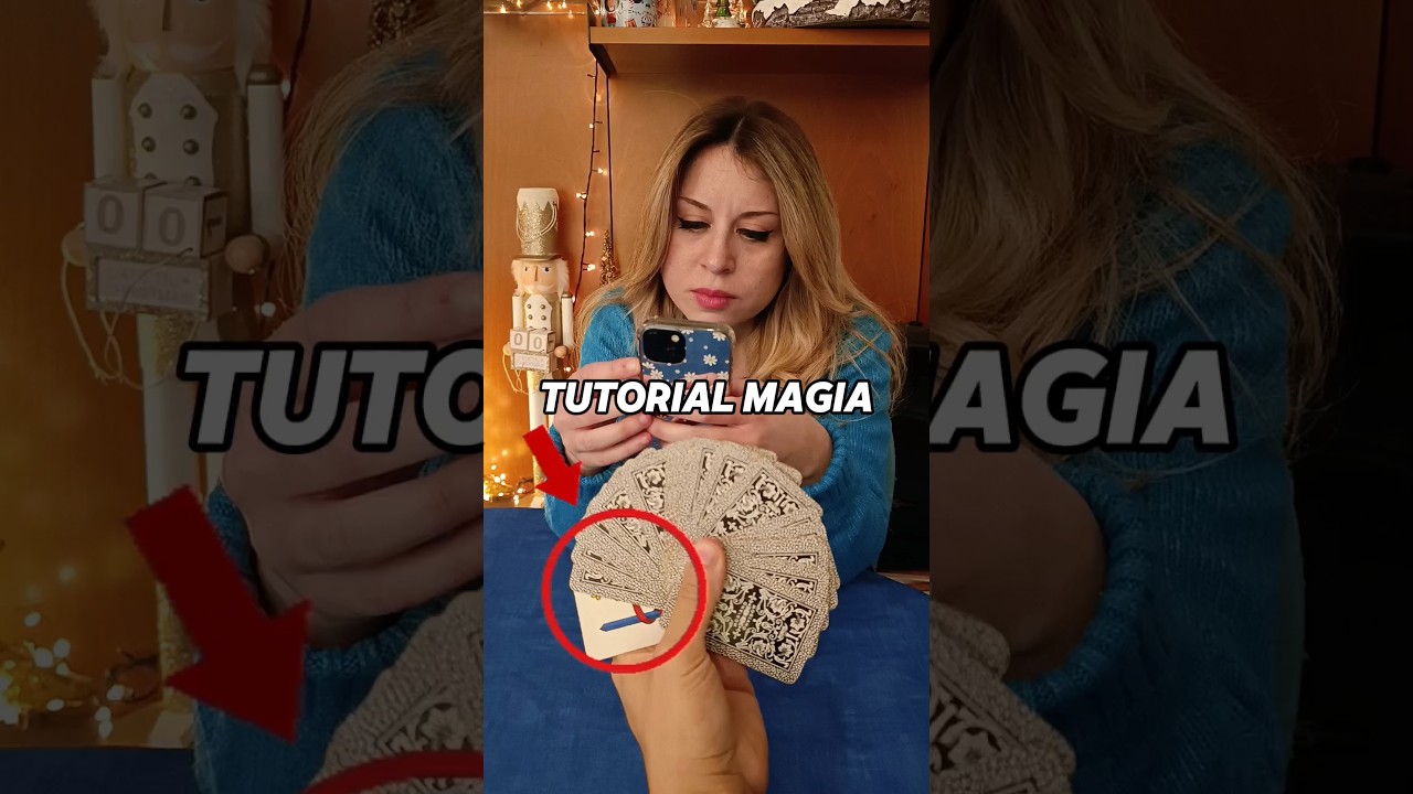tutorial magia per capodanno con carte napoletane