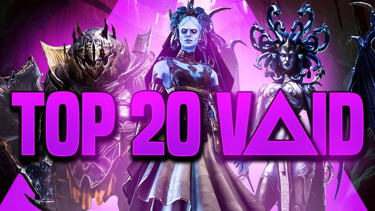 RAID's TOP 20 VOID CHAMPIONS (Ranked from 20 to 1)