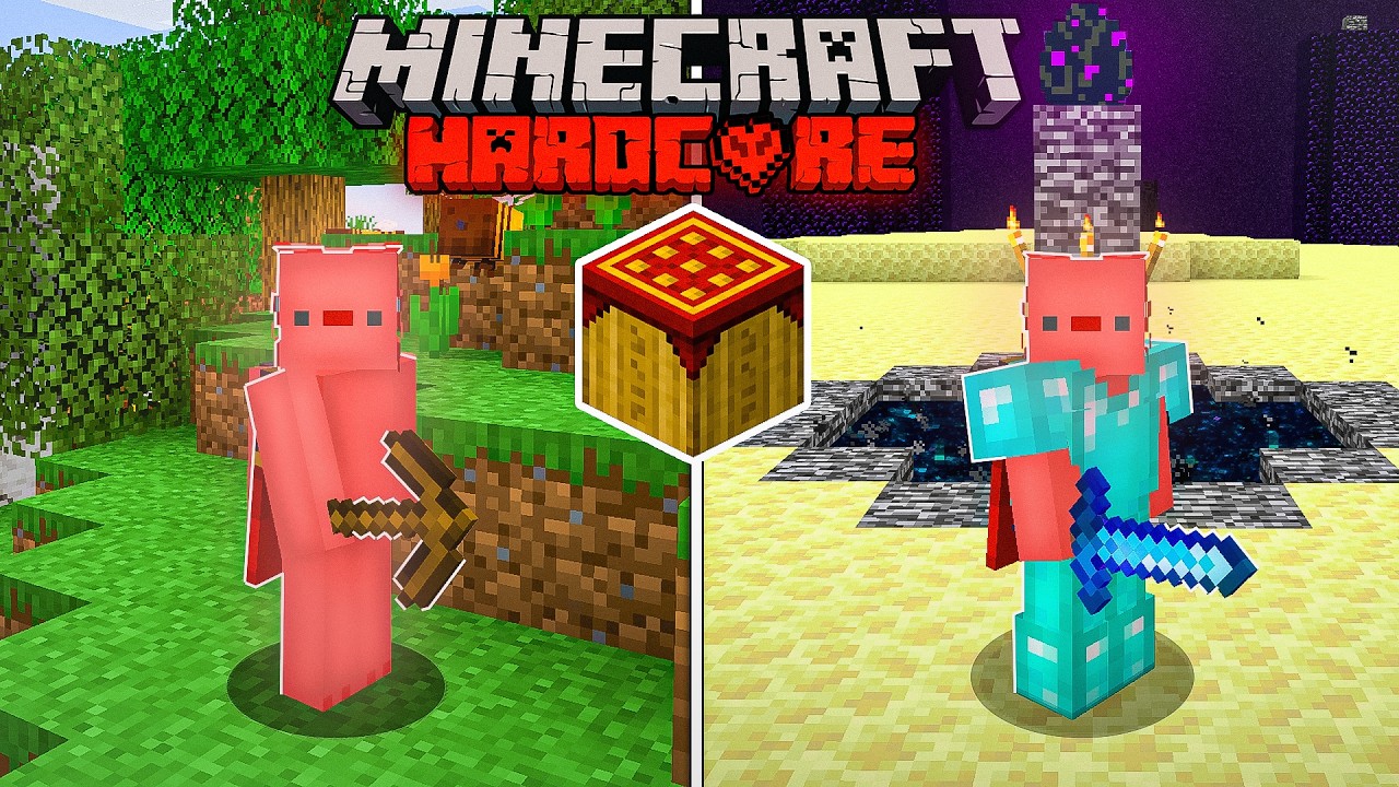 ME PASE MINECRAFT en POJAV LAUNCHER en HARDCORE (java en celular)