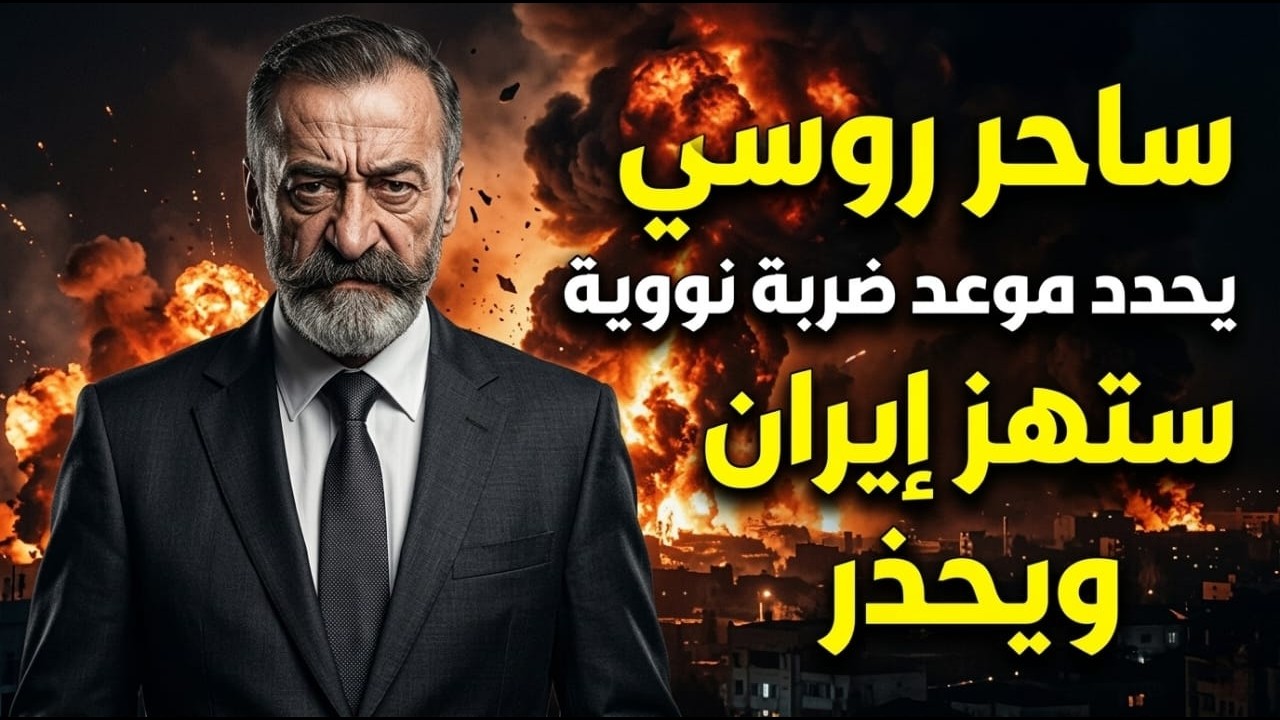 ساحر روسي ارتقبوا اغتيال حاكم عربي و احتلال ثلاثة دول عربية وضربة نووية في يوم الحمرة