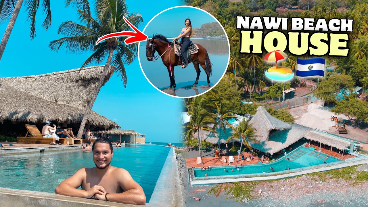 Así es Nawi Beach House en El Salvador 🏝🇸🇻 ¿Vale la pena? 🤔