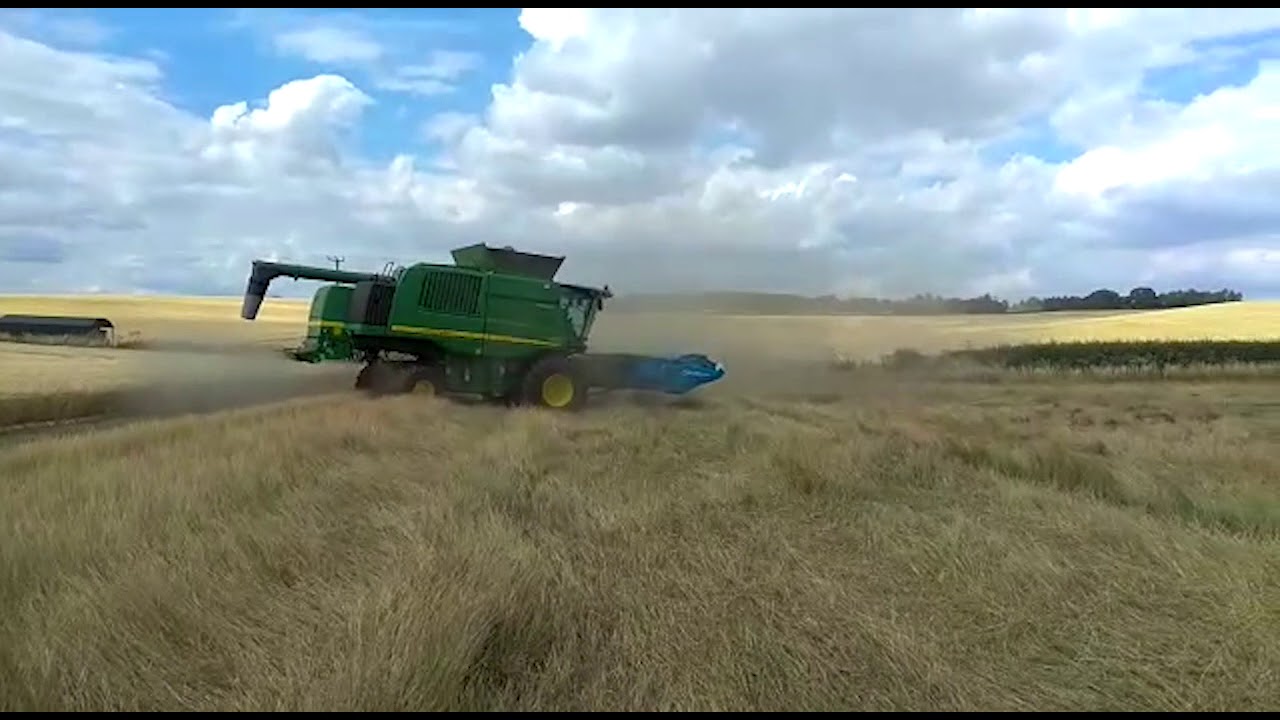 Harvesting grass seed using a stripper header - Part 1