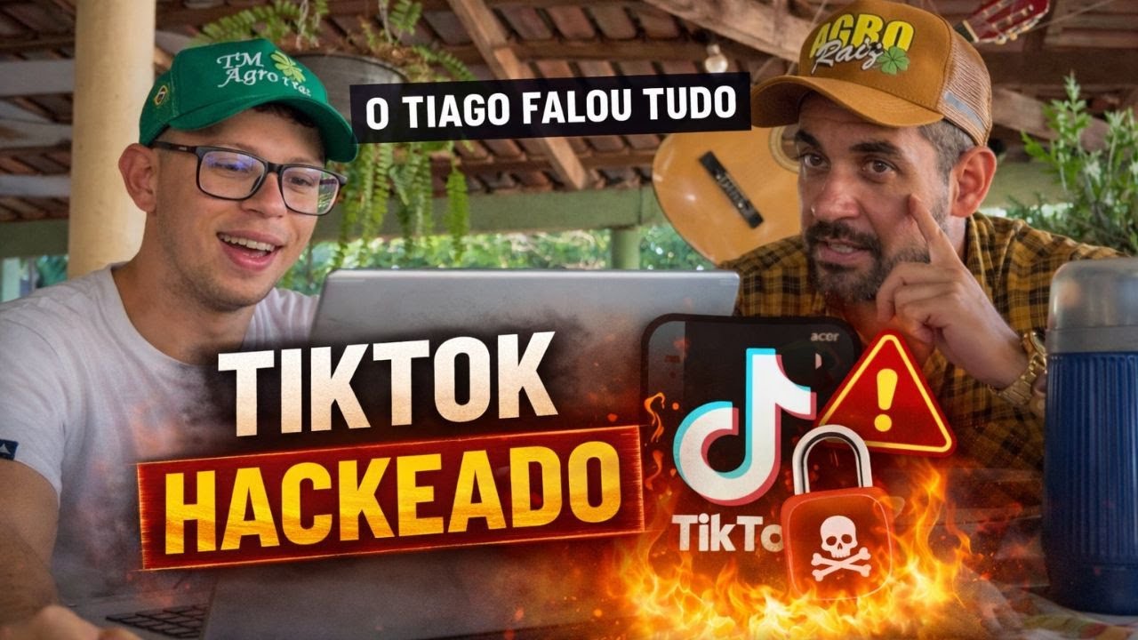 INFLUENCIADOR comenta sobre as dificuldades quando teve o seu Tik Tok HACKEADO