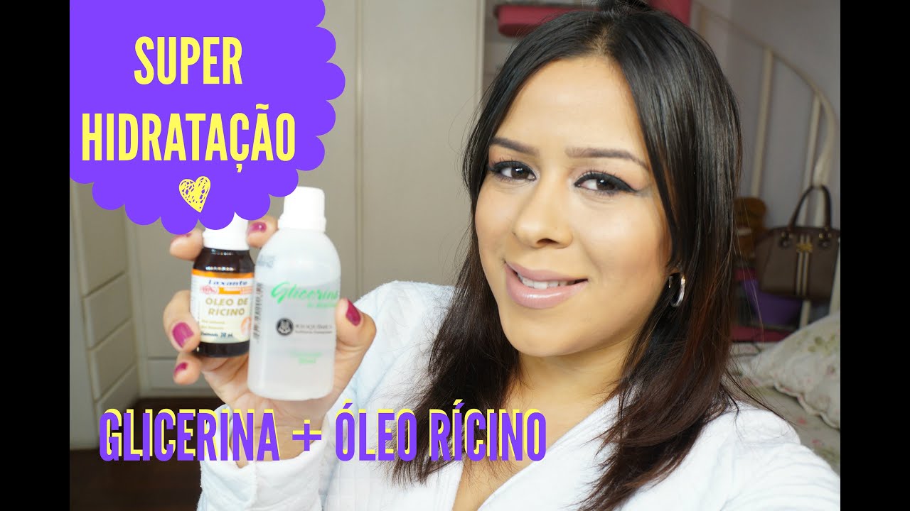 Super Hidratação com Glicerina + Óleo de Rícino - Recuperando os cabelos gastando pouco