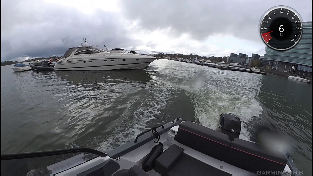 Falcon BR7 + Mercury F150 testdrive