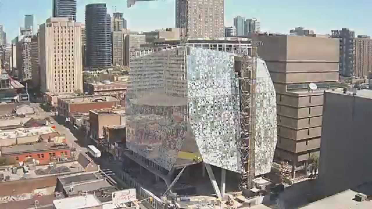 Ryerson Student Learning Centre Time-Lapse Video (2012 to 2015)