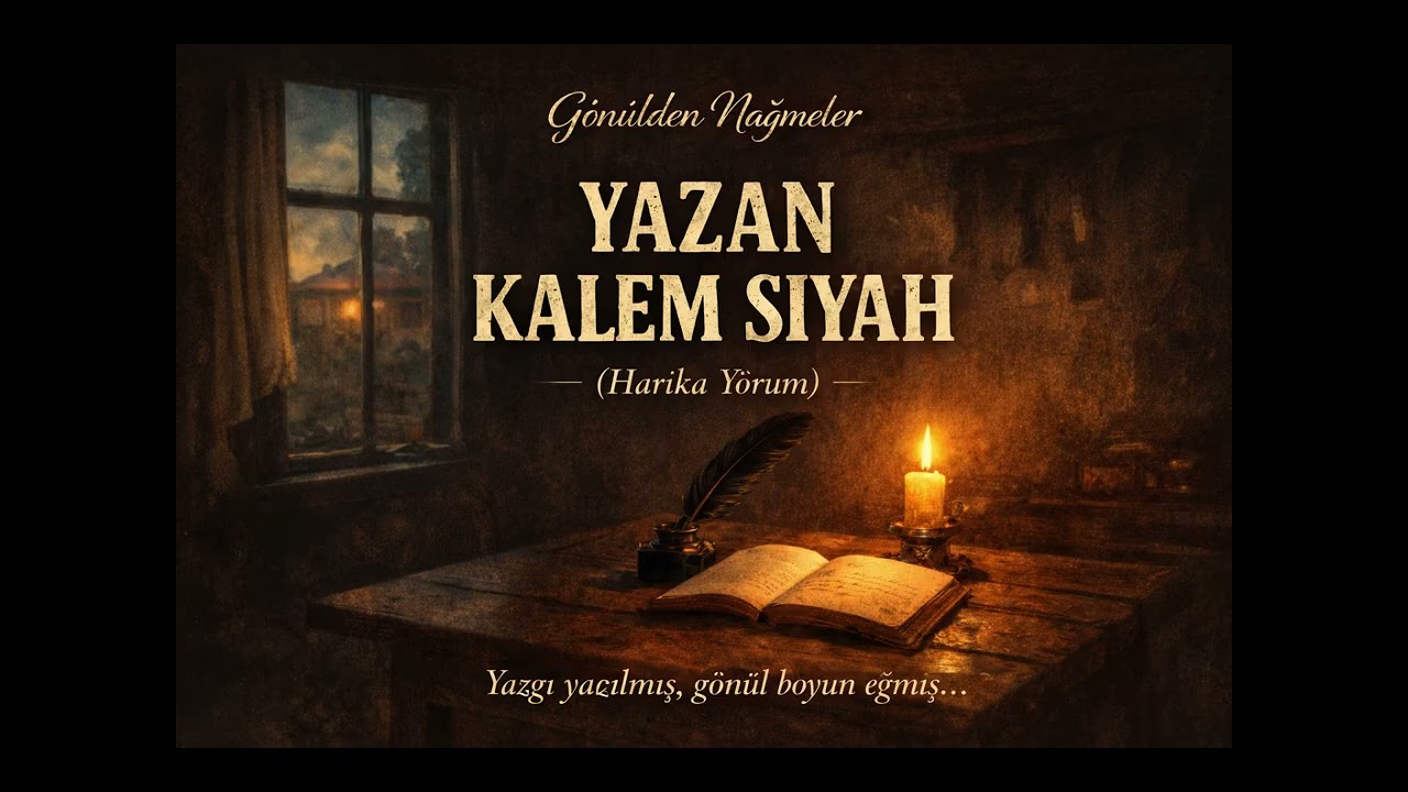 YAZAN KALEM SİYAH (COVER) HARİKA SOLO TÜRKÜ