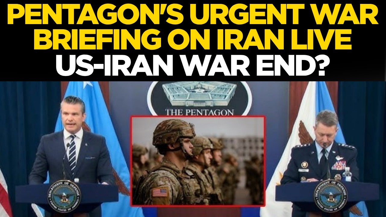 White House LIVE: Pentagon Reveals Trump&rsquo;s Iran Takeover Strategy | Pete Hegseth | US-Iran War LIVE