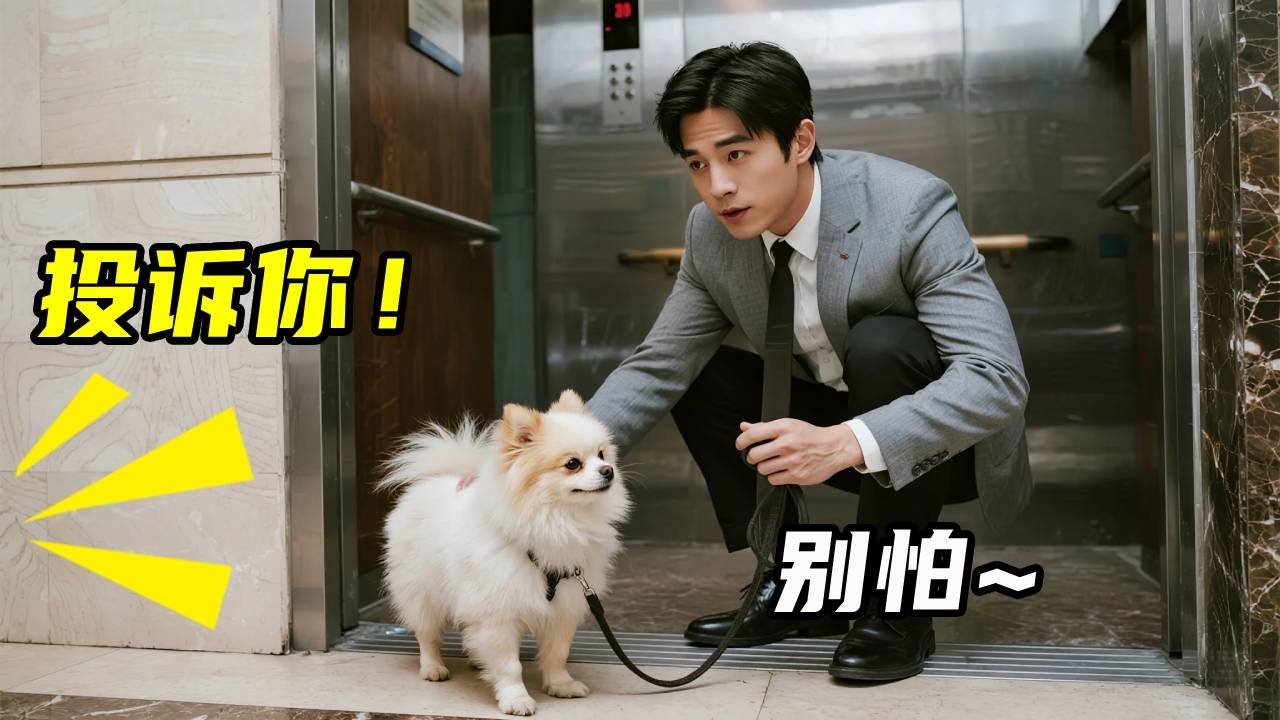凌晨遛小团子被“攻击”！小狗被吓到缩在角落，主人生气理论保护毛孩子！#博美#小团子#犬舍#宠物