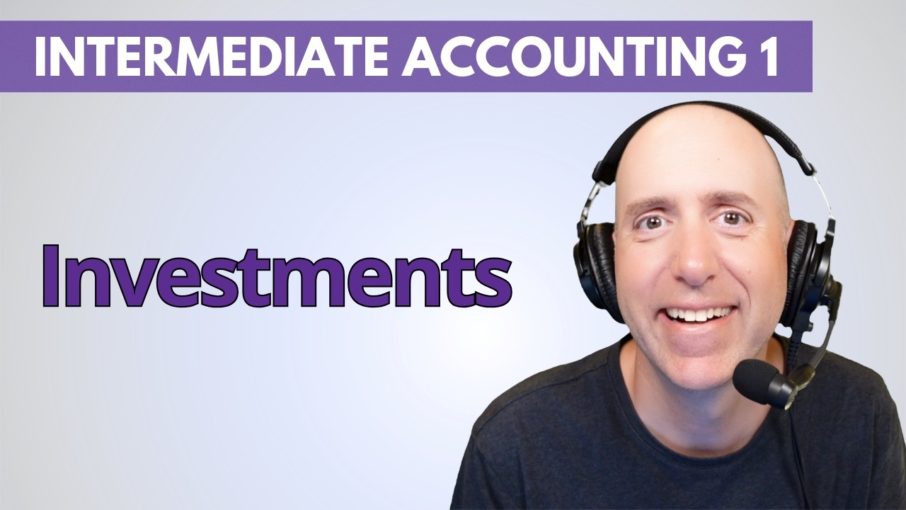 IFA42 &ndash; Accounting for Investments Explained &ndash; Intermediate Accounting
