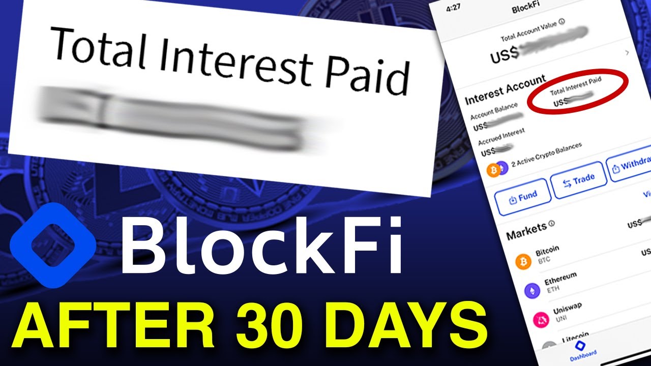 BlockFi Review: How Much Interest I Made In 30 Days 😧