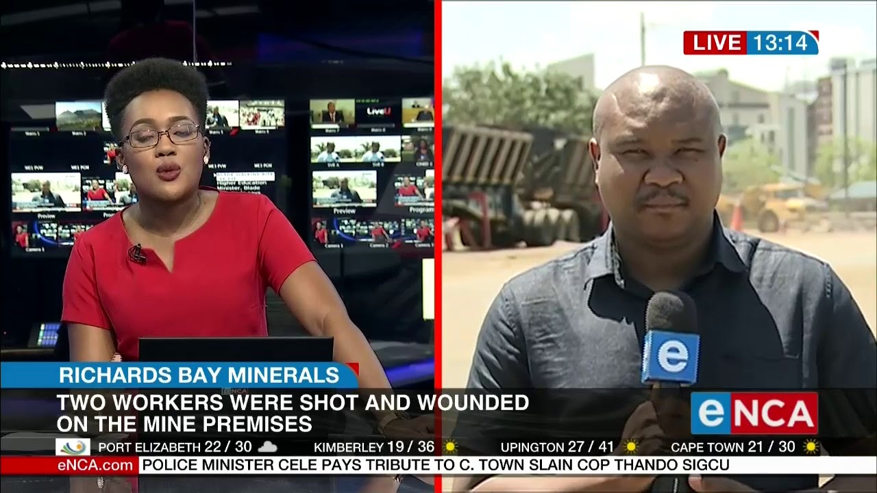 Violence has again escalated at Richard's Bay Minerals